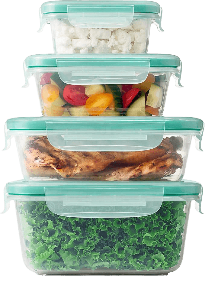 Contenedor D/Alimentos Vidrio 8 Pzs 5230 Lion Tools