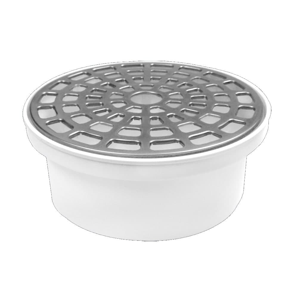 Coladera Universal Redonda C/Rejilla 4" Acero Inox 2264 Fleximatic