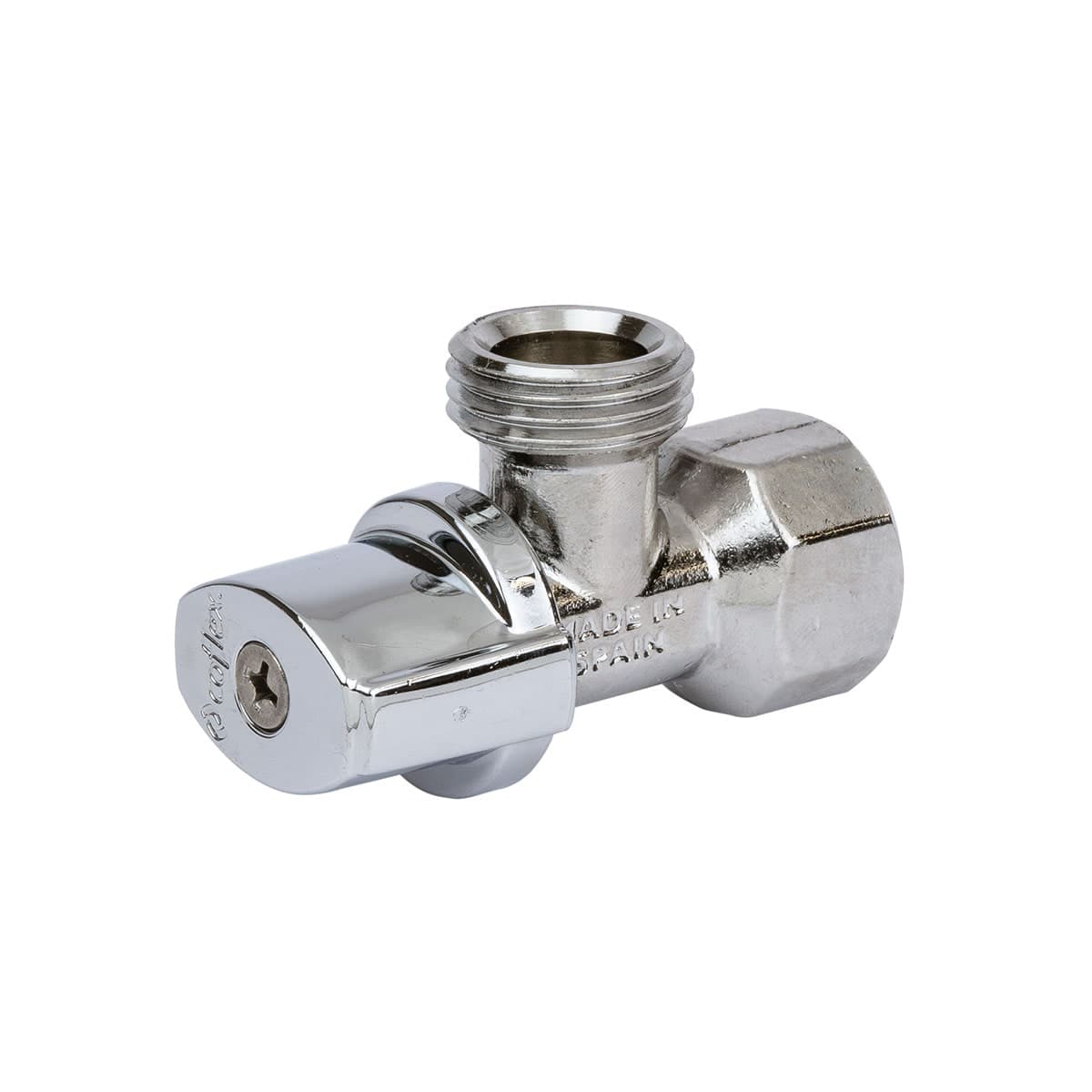 Llave Angular 1/2" x 1/2" Vuelta 1/4" IP-133P Coflex