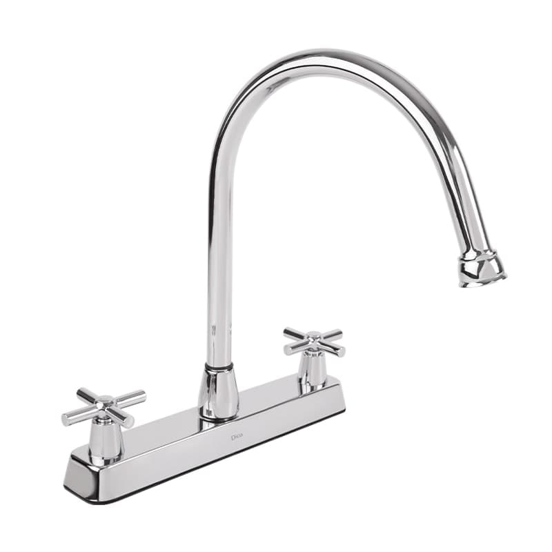 Mezcladora Fregadero 8" Cuello Alto 4337 Dica