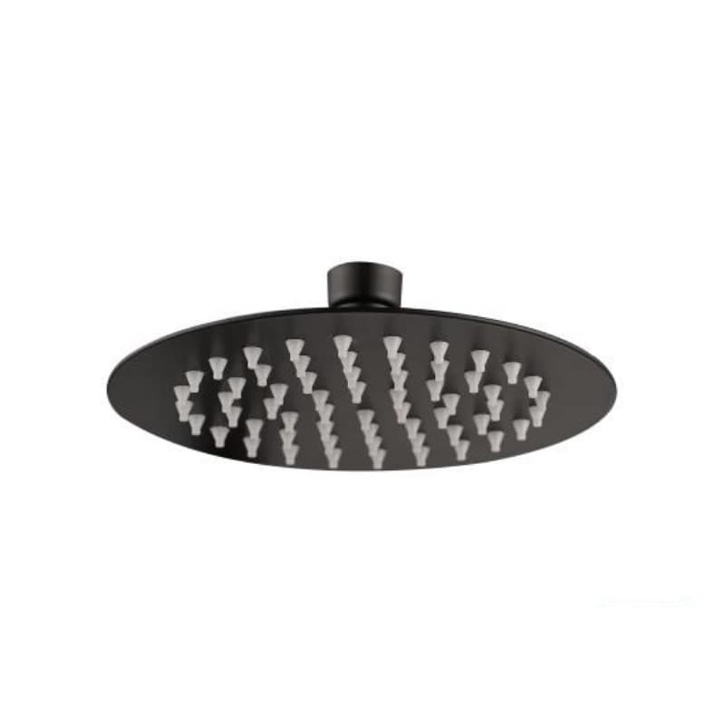 Regadera Redonda 6" Negro Mate 4546R.2 Dica