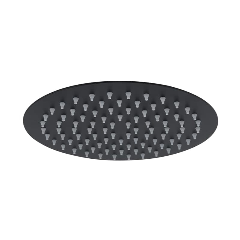 Regadera Redonda 8" Negro Mate 4548R.2 Dica