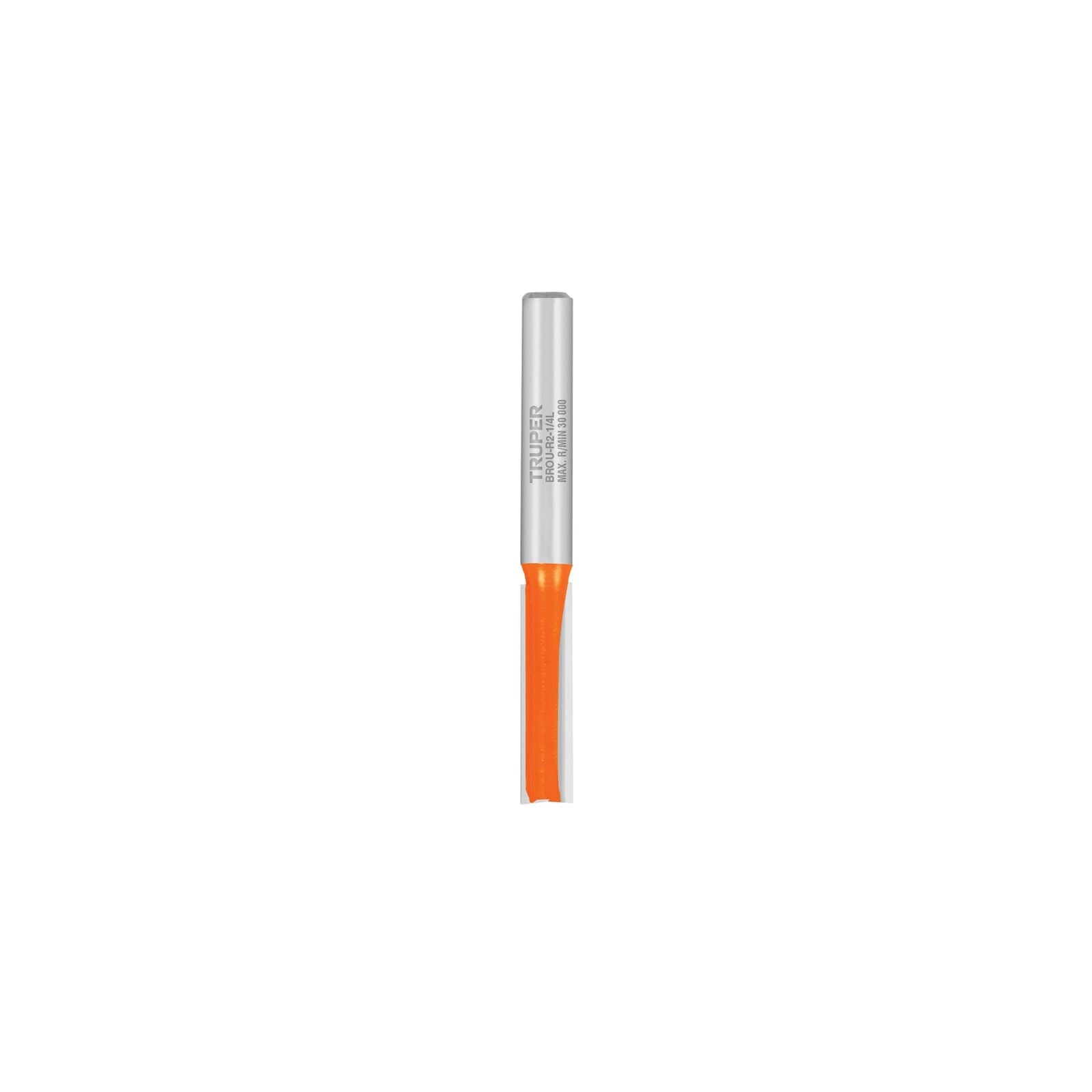 Broca P/Router Corte Recto 1/4" BROU-R2-1/4L Truper