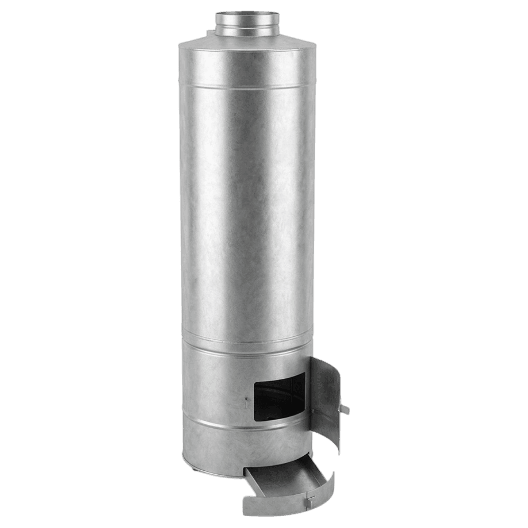 Boiler Leña 40 LT 1 Servicio Galvanizado