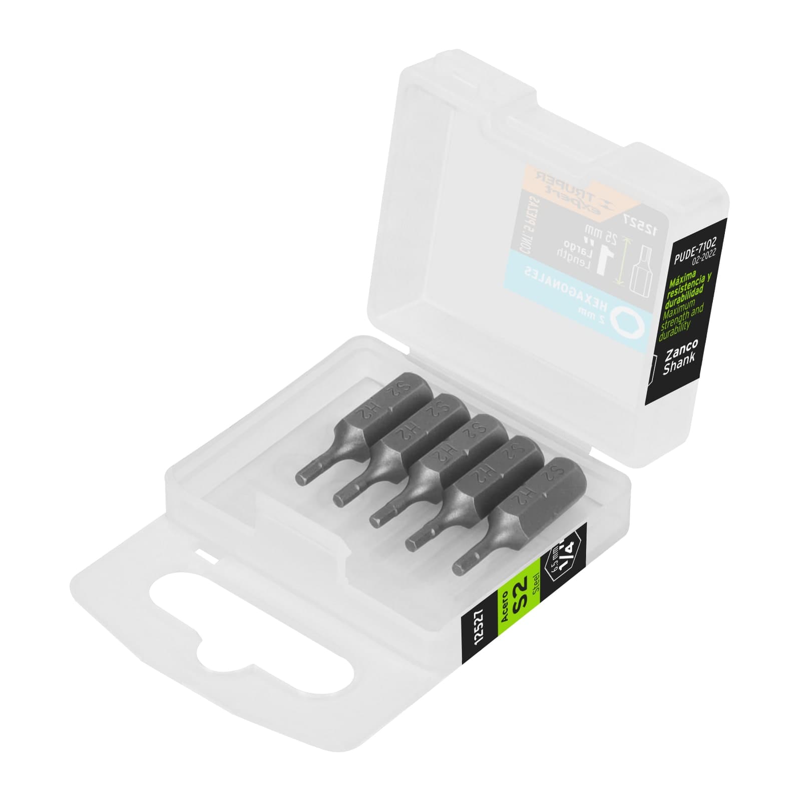 Punta Individual Hexagonal P/Desarmador x Pza 1" PUDE-7102 Truper