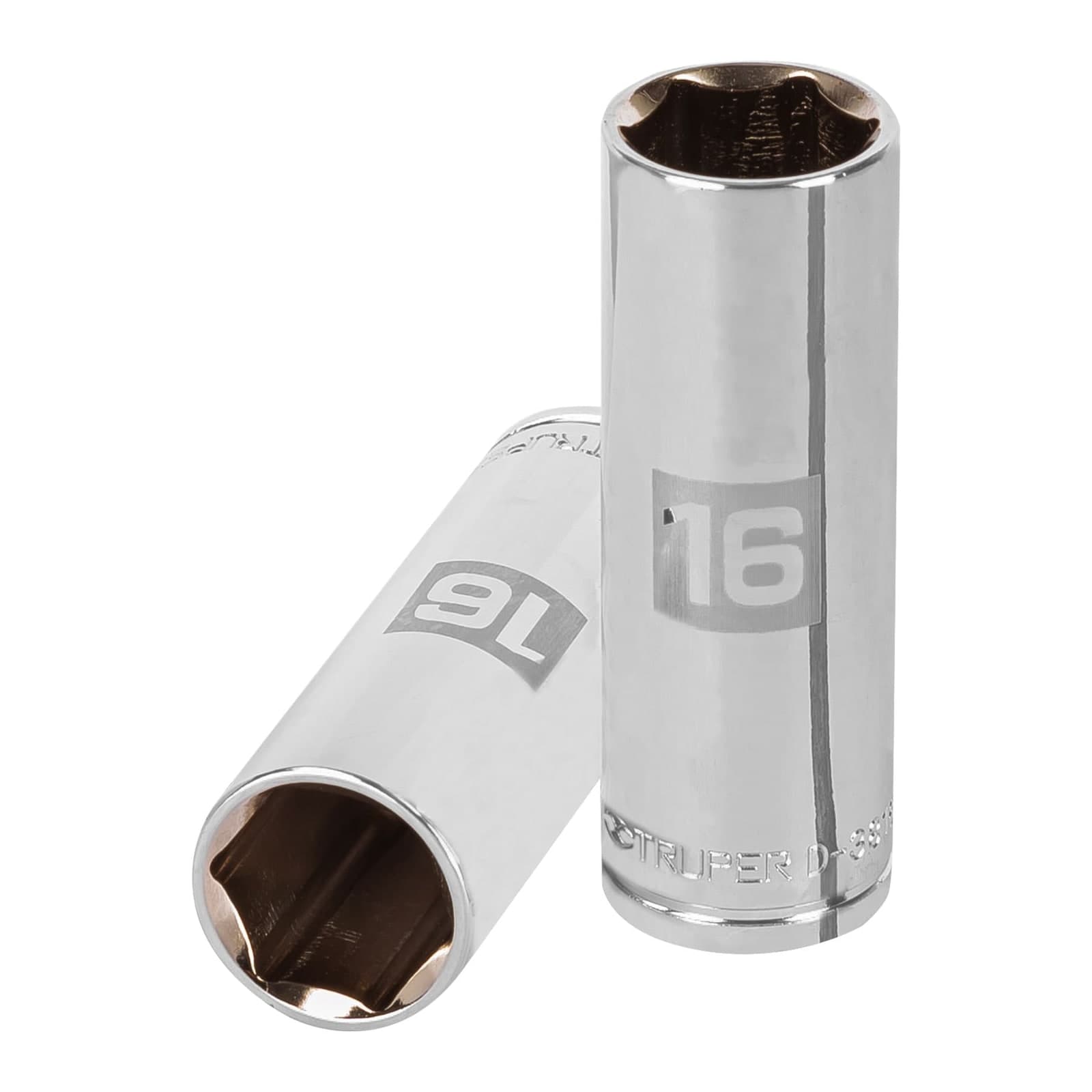 Dado Largo 6 Puntas 3/8 x 16 MM D-816-HM-L Truper