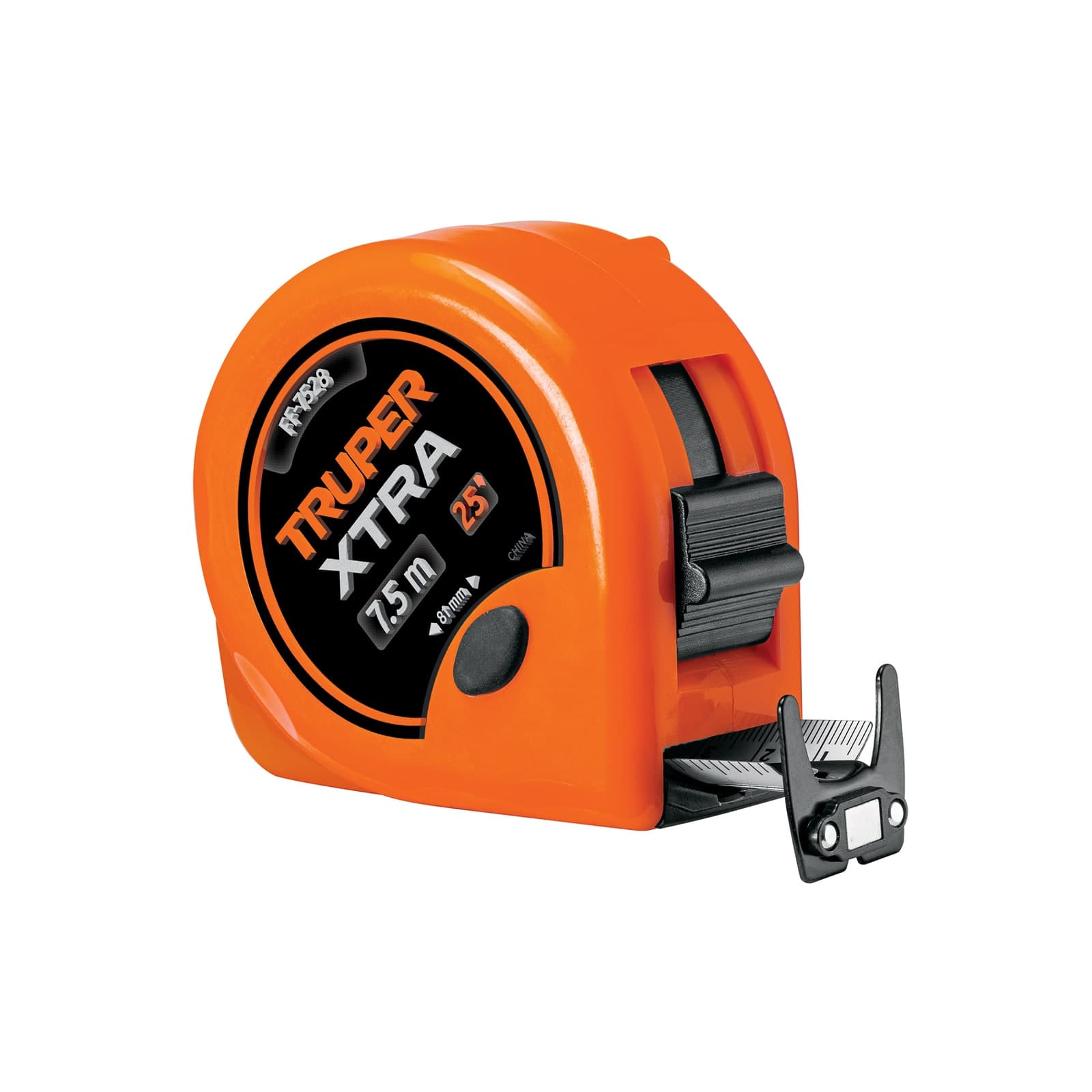 Flexometro Xtra 7.5 MT Cinta Extra Ancha 28 MM FF-7528 Truper