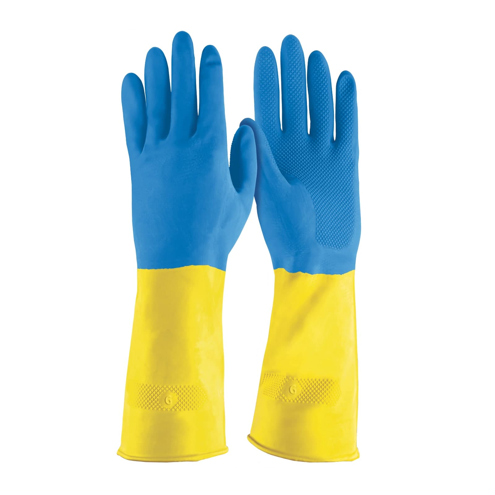 Guantes de Latex P/Limpieza Reforzados Grande GU-333 Truper