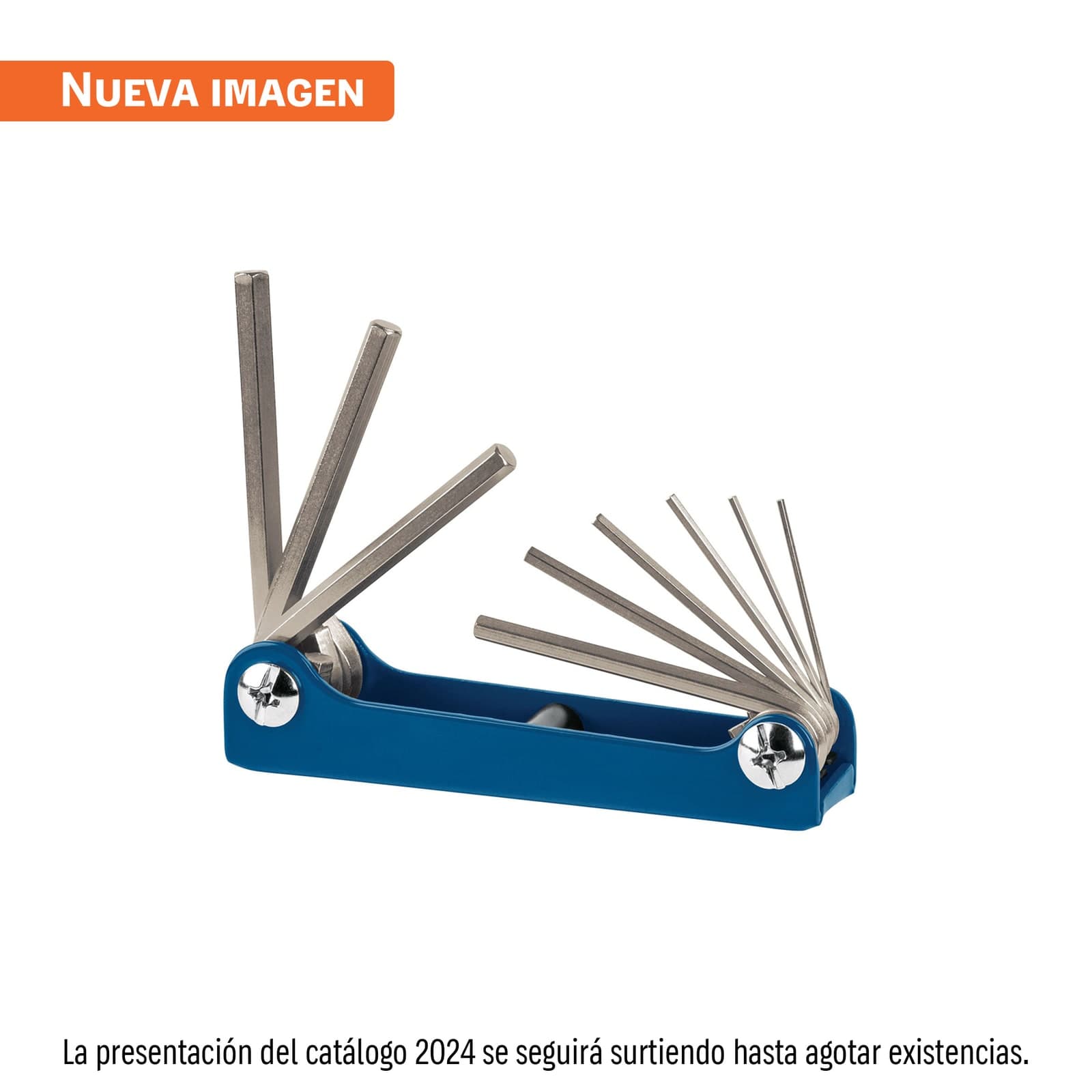 Jgo de 9 Llaves Allen T/Navaja Cuerpo de Lamina ALL-9M Truper