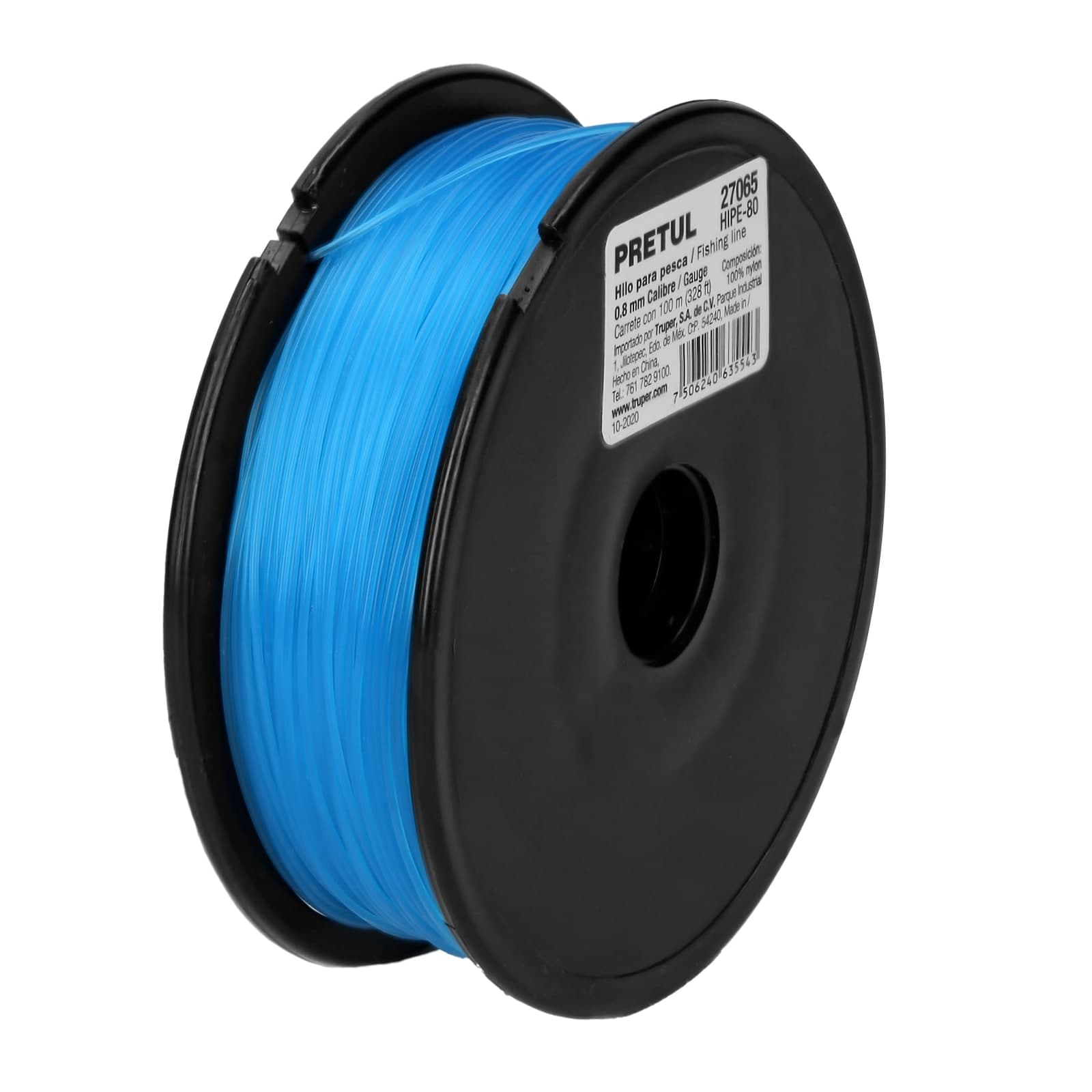 Hilo para Pesca .8 MM 100 MT HIPE-80 Pretul