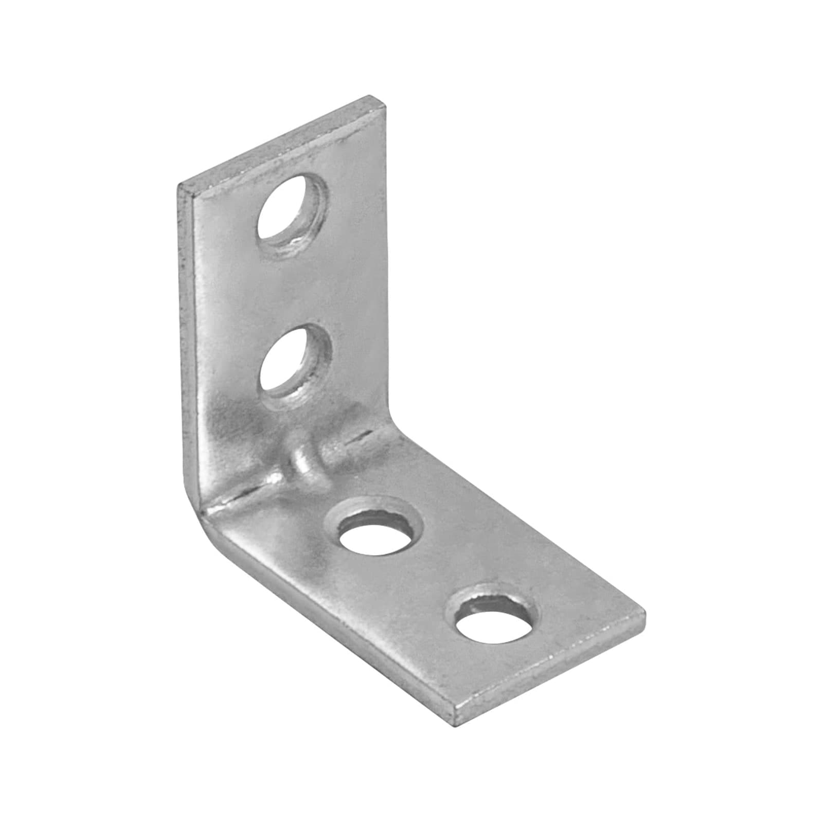 Escuadra Reforzada Galvanizada 1" x 1"