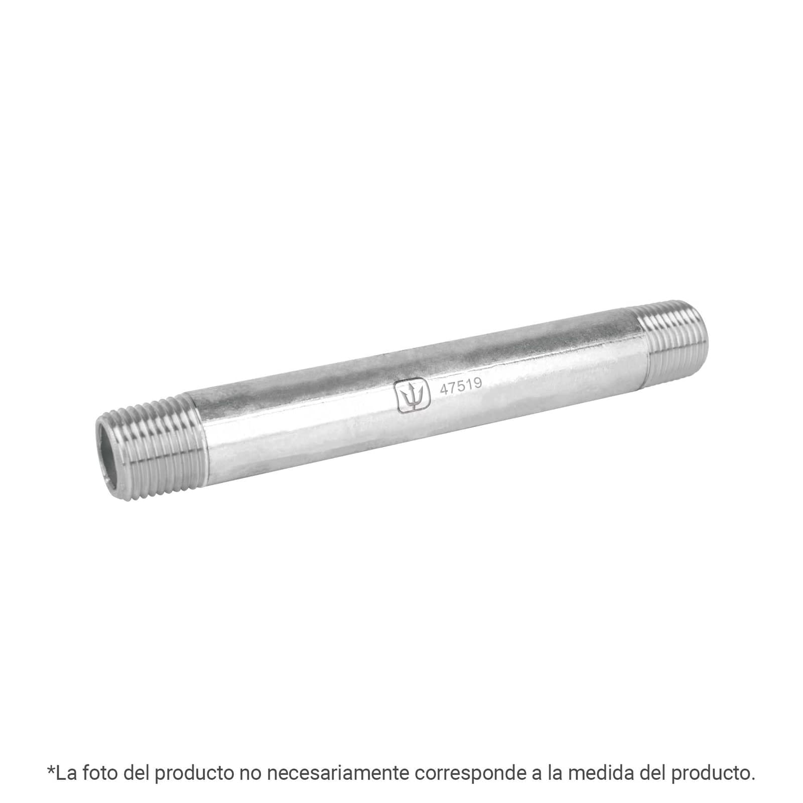 Niple Galv. 1/4 x 2"