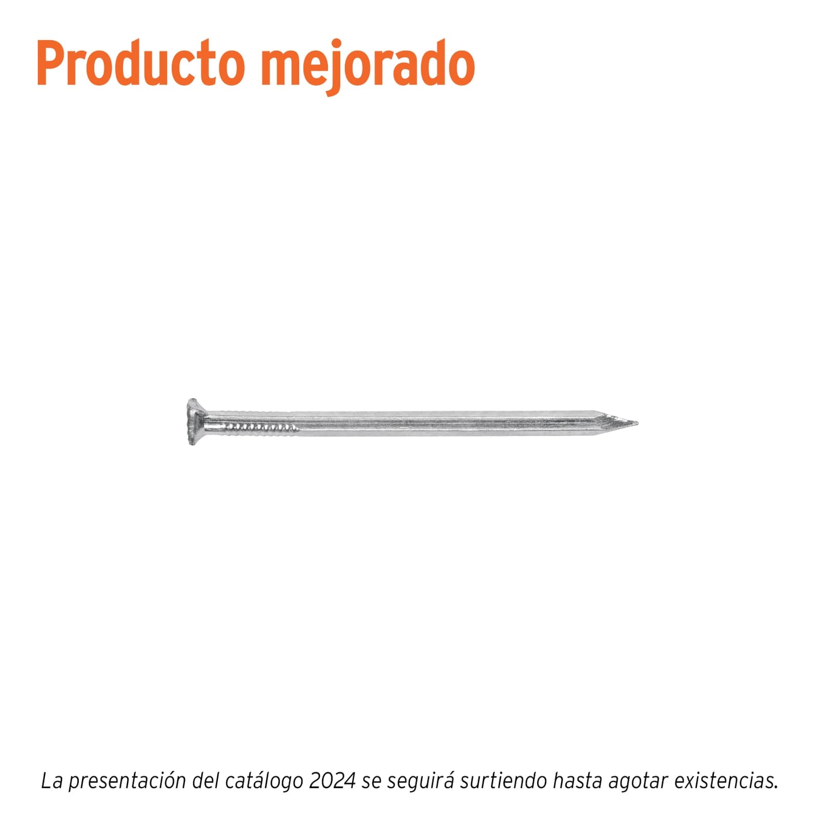 Clavo P/Concreto Galv. 2-1/2" CLC-2-1/2G Fiero
