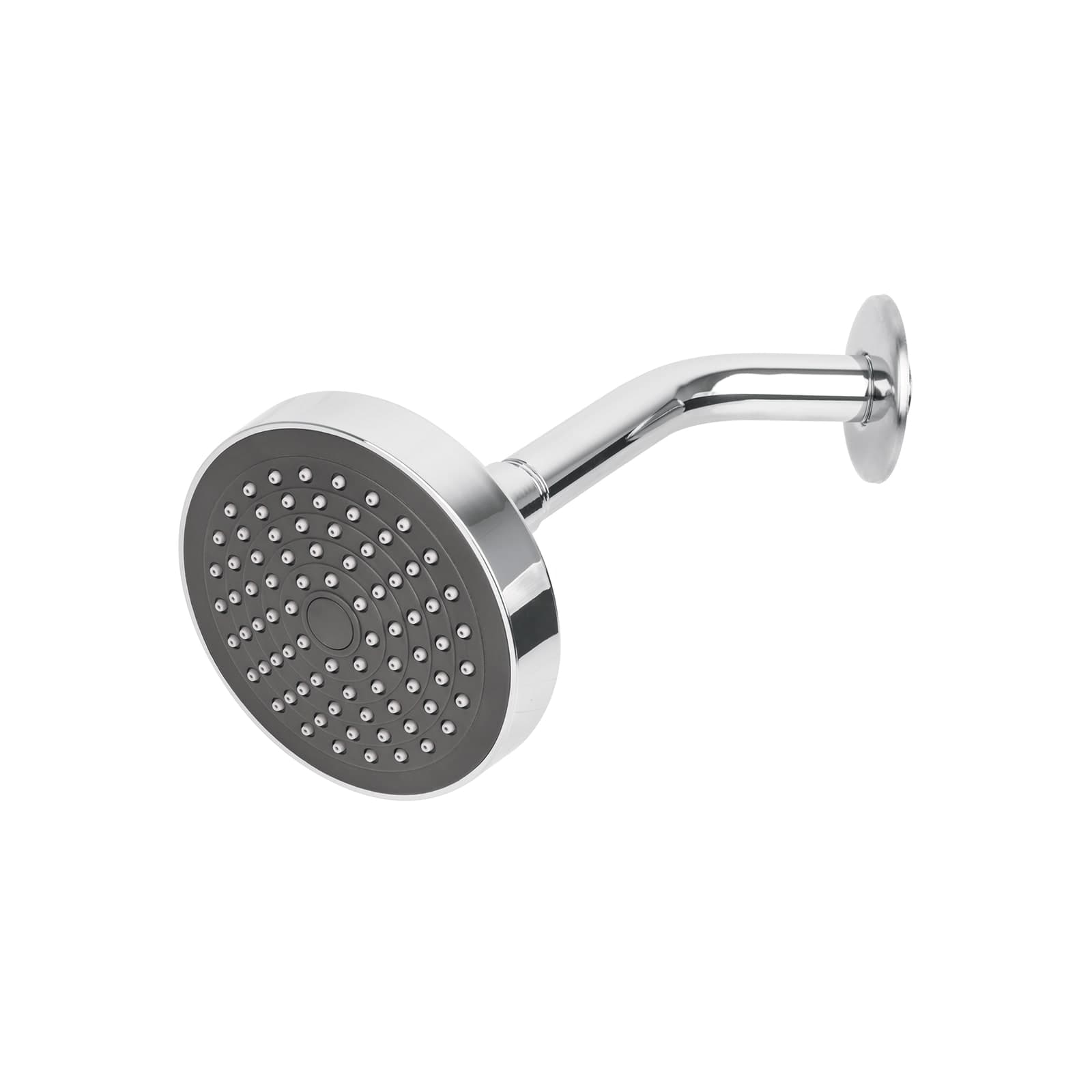 Regadera Redonda 4-1/2" C/ Brazo y Chapeton R-402 Foset