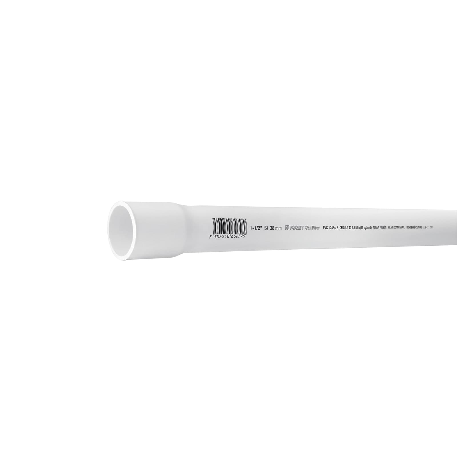Tubo C-40 1-1/2 x 1 MT