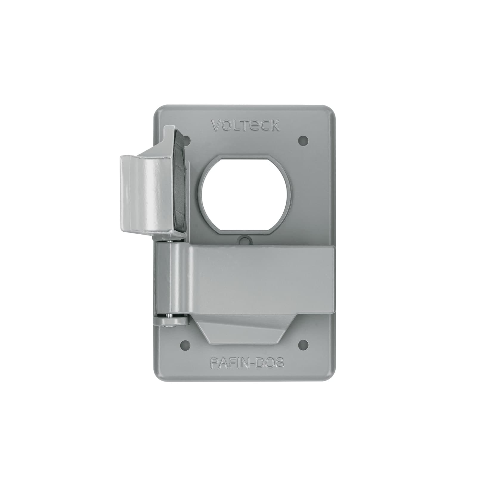 Placa Doble Tipo FS Sobreponer Pafin-dos Volteck