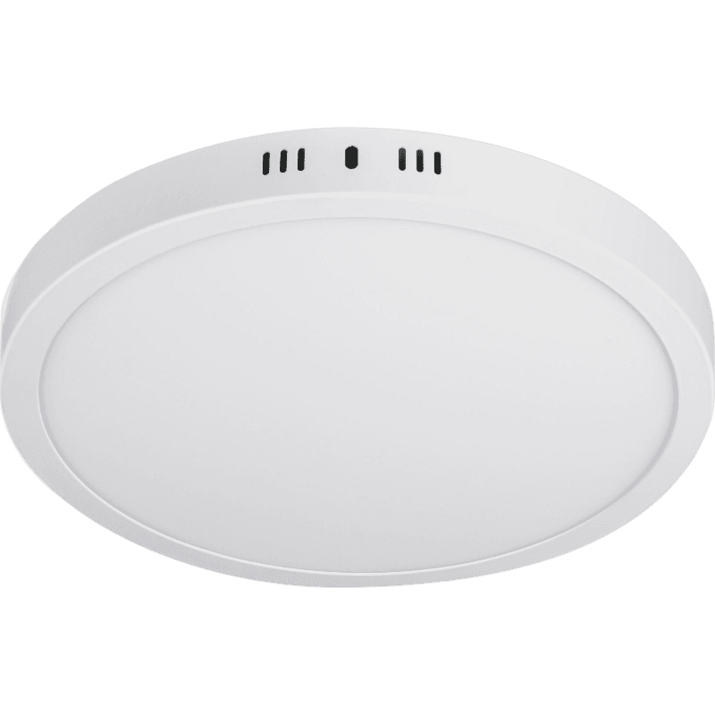 Plafon Redondo Sobreponer 12 W Luz de Dia PLA-205L Volteck