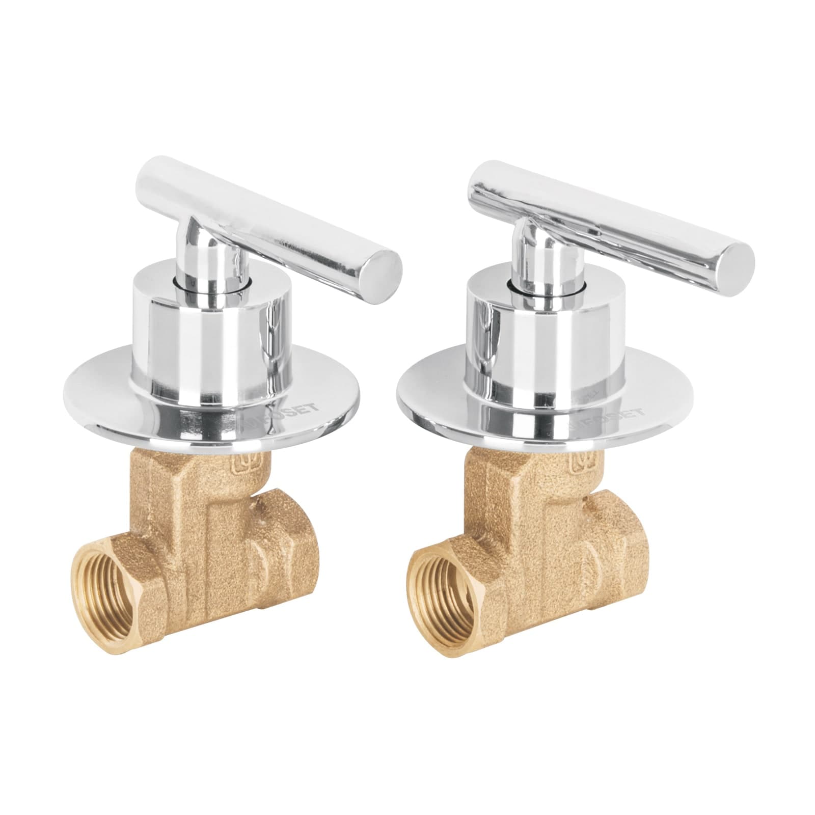 Llave Regadera Palanca Roscable 1 Pza TBE-062 Foset