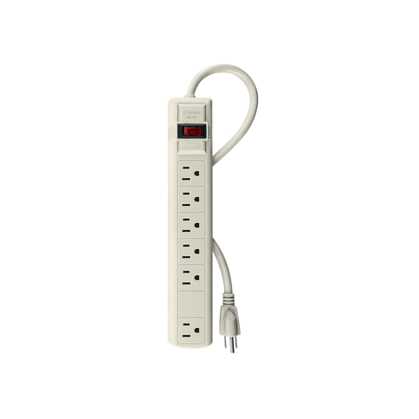 Multicontacto 6 Entradas MUL-6 Volteck