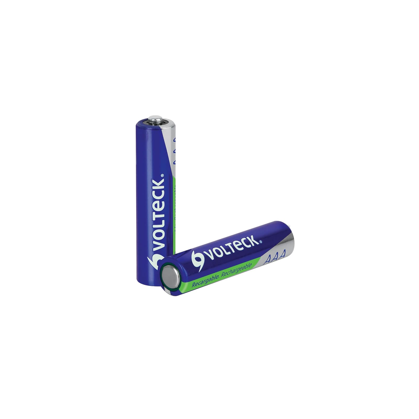 Pilas Recargables Larga Duracion Aaa 1000 Mah (2 Pzs) Re-aaa Volteck