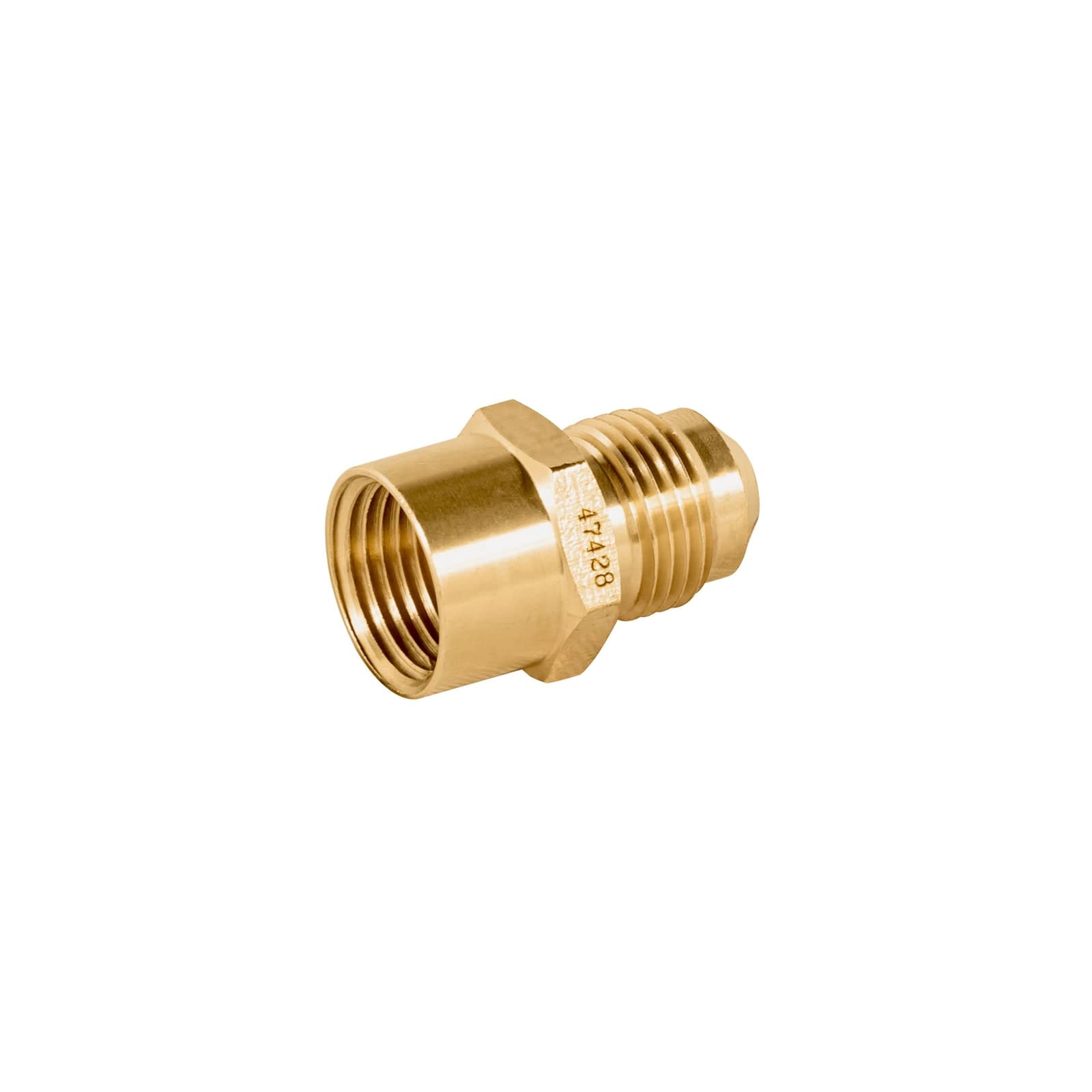 Niple Campana Gas 3/8" x 3/8"
