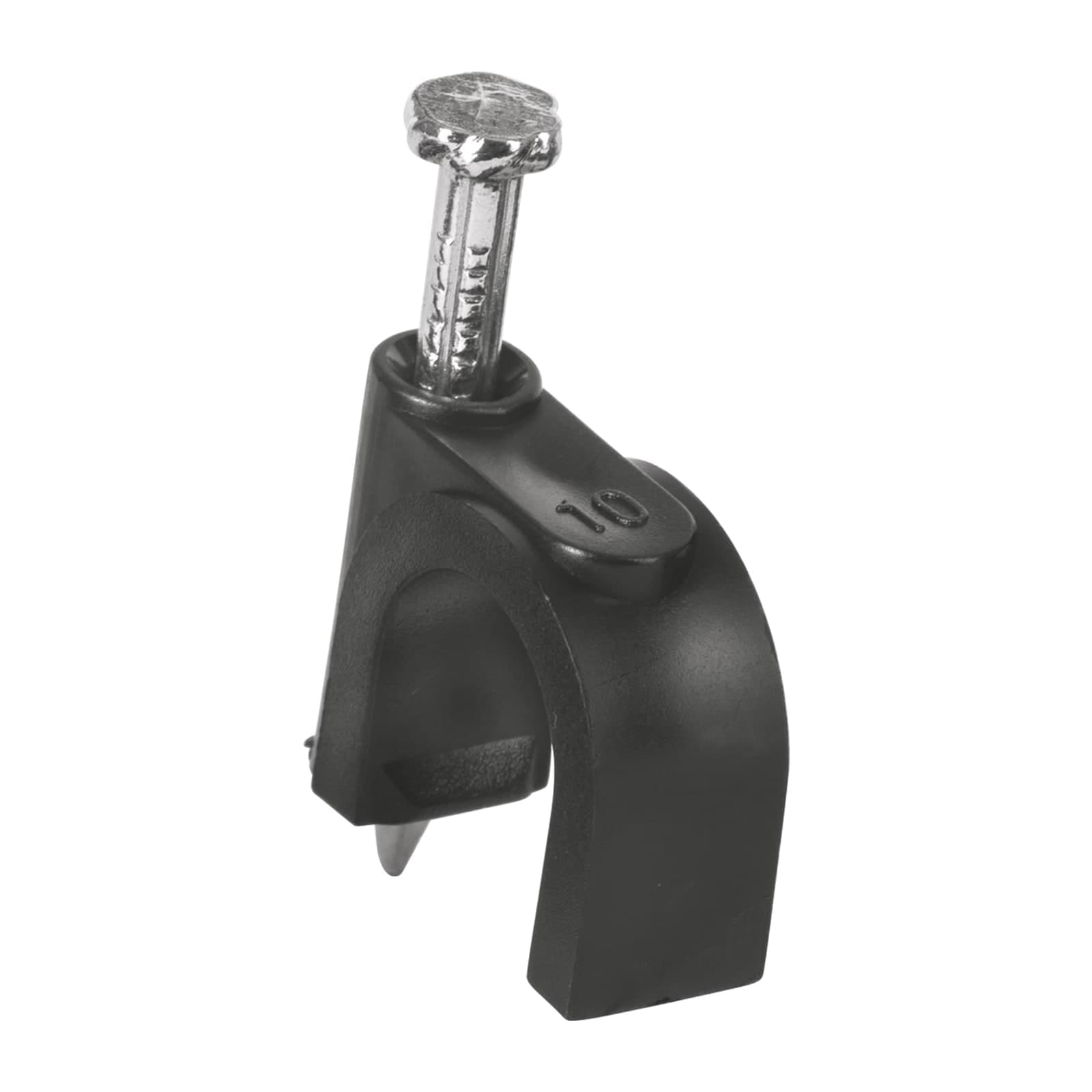Grapa Curva P/Cable Negra GCU-10N Volteck