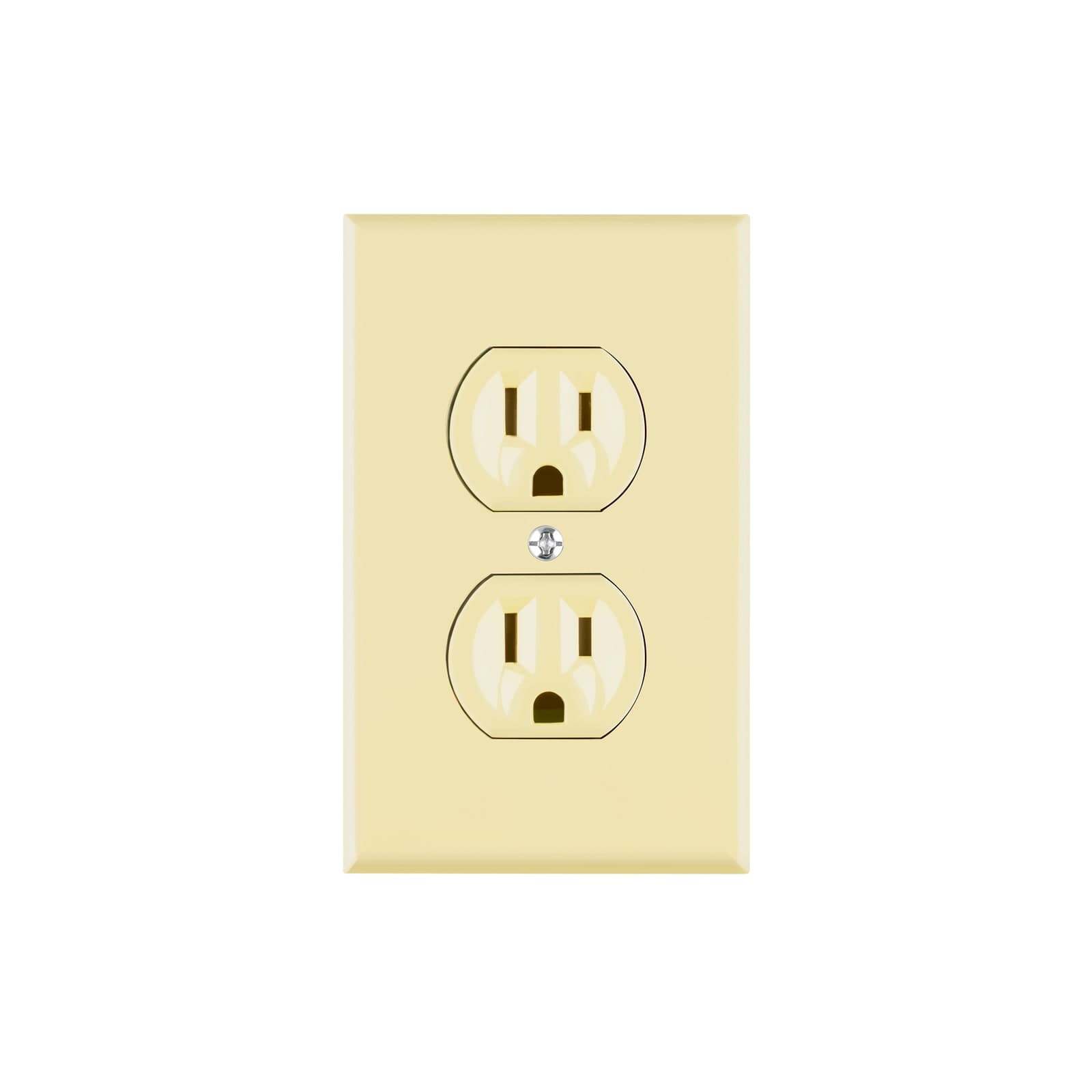Placa Armada 2 Contactos Linea Standard Marfil Pa-codo-s Volteck