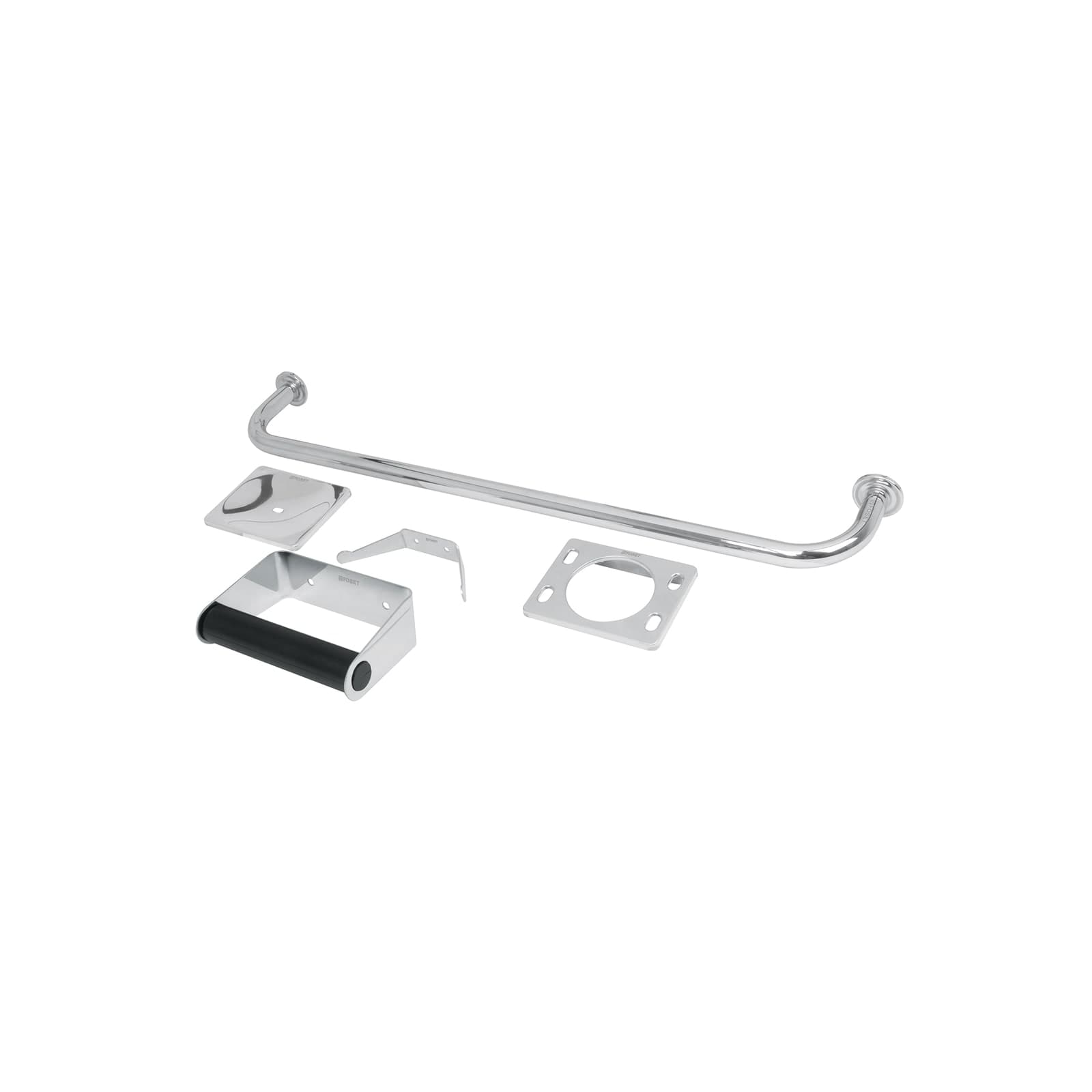 Jgo Accesorios P/Baño 5 Pza Acero Inox A-800 Foset