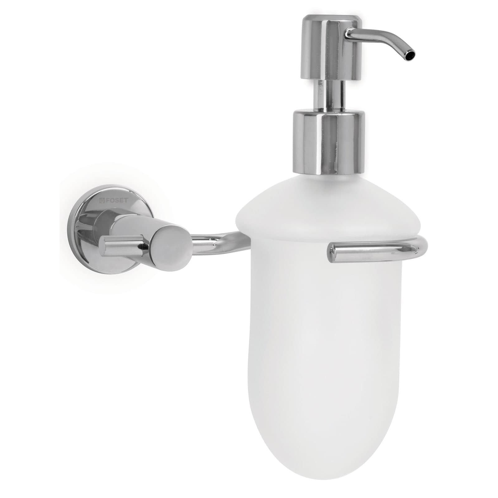 Dispensador Jabon P/Pared Cromo ELA-75 Foset