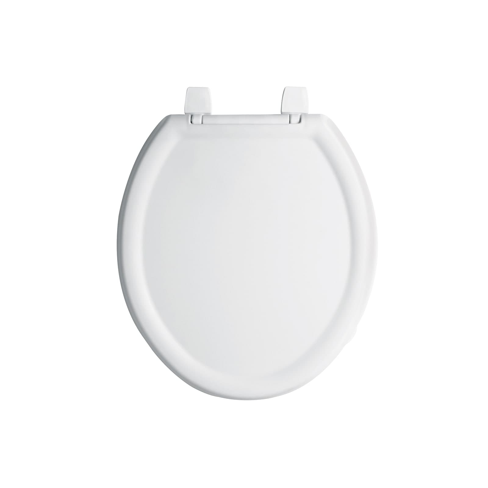 Asiento Sanitario Plástico Redondo Economico Blanco 40 CM AWC-35B Foset
