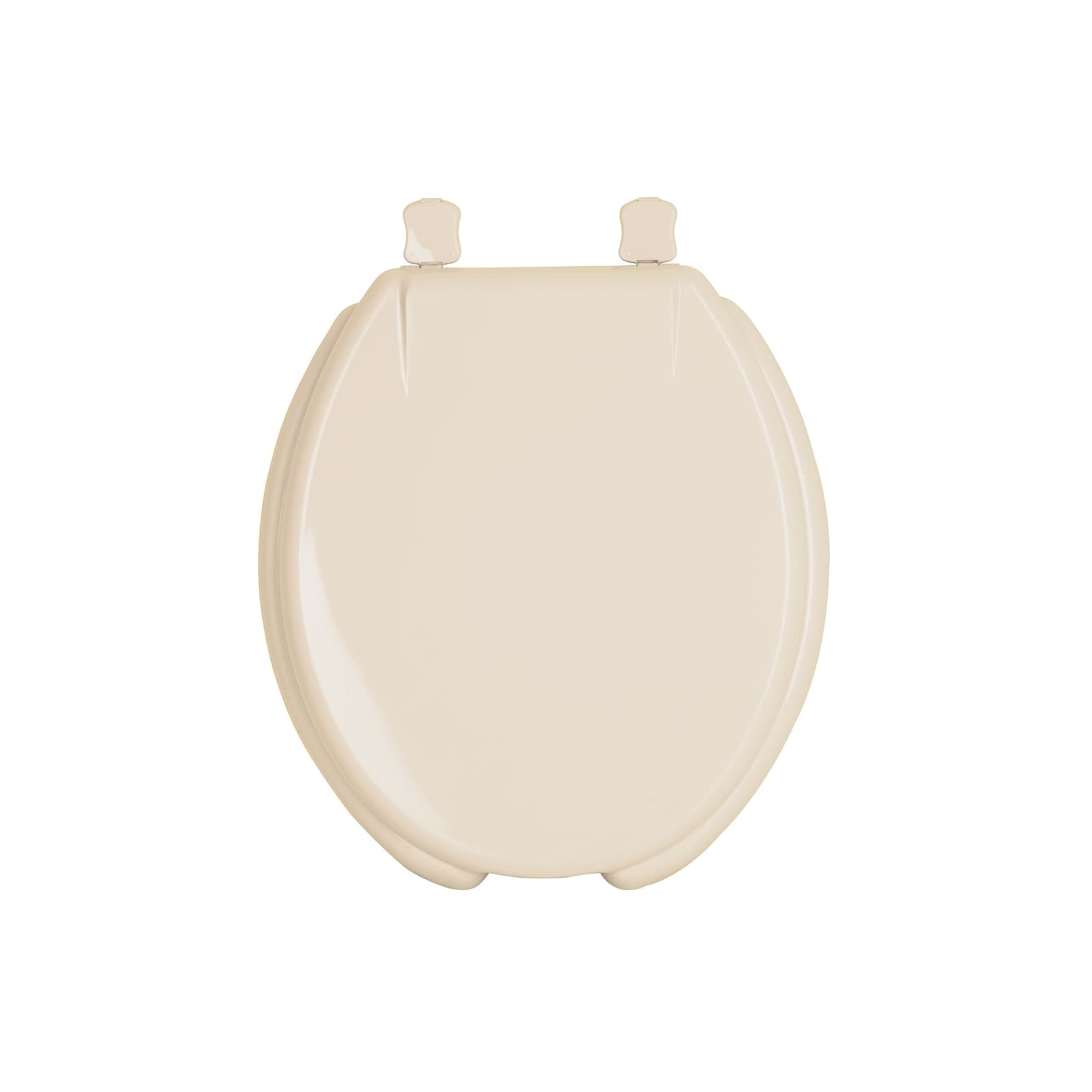Asiento Sanitario Plástico Redondo Hueso 39 CM AWC-40H Foset