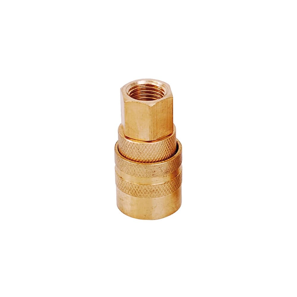 Cople de Bronce de Conexión Rápida 1/4" Npt Hembra 108125 Surtek