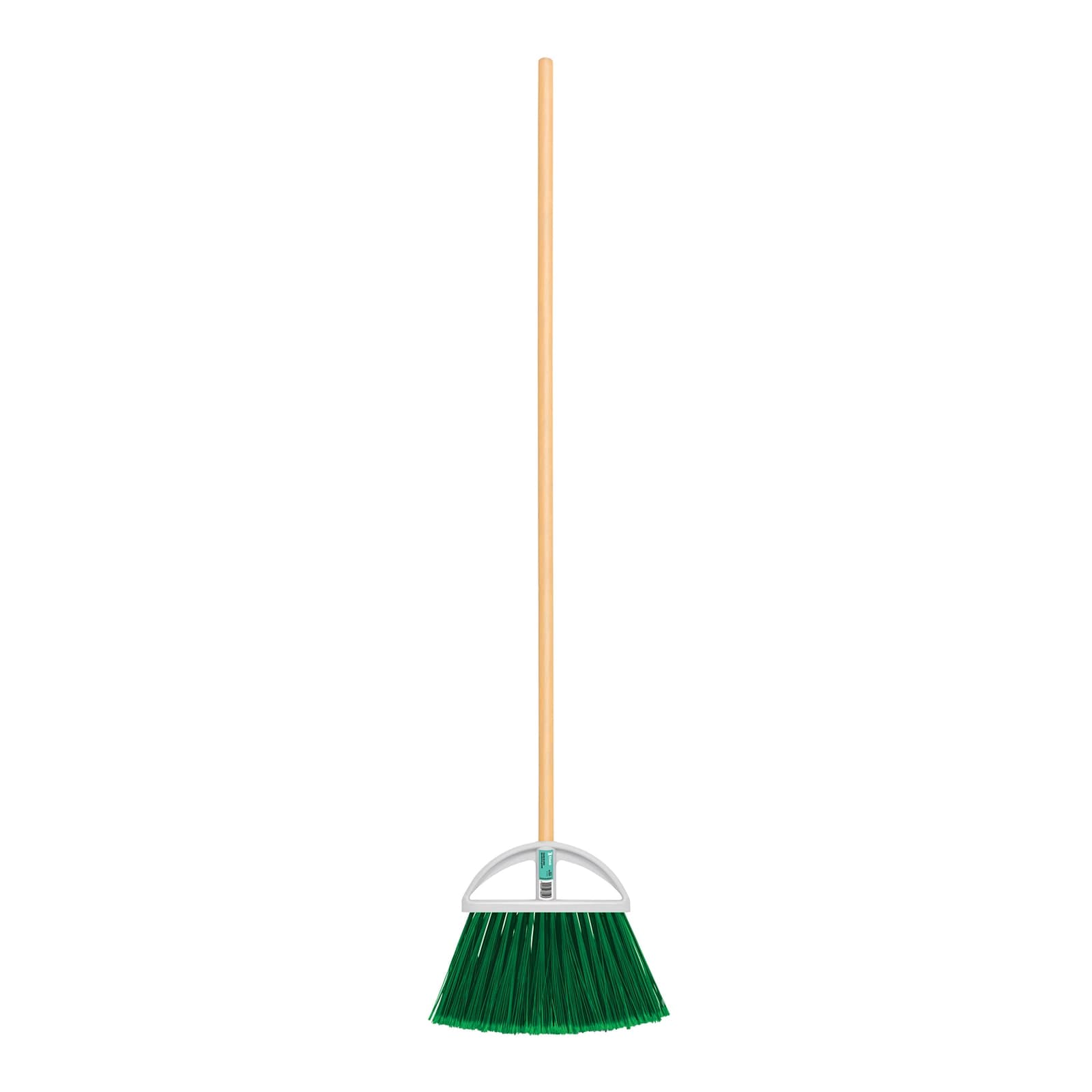Escoba Grande Tipo Abanico Cerdas PVC Baston de Madera ES-250A Klintek
