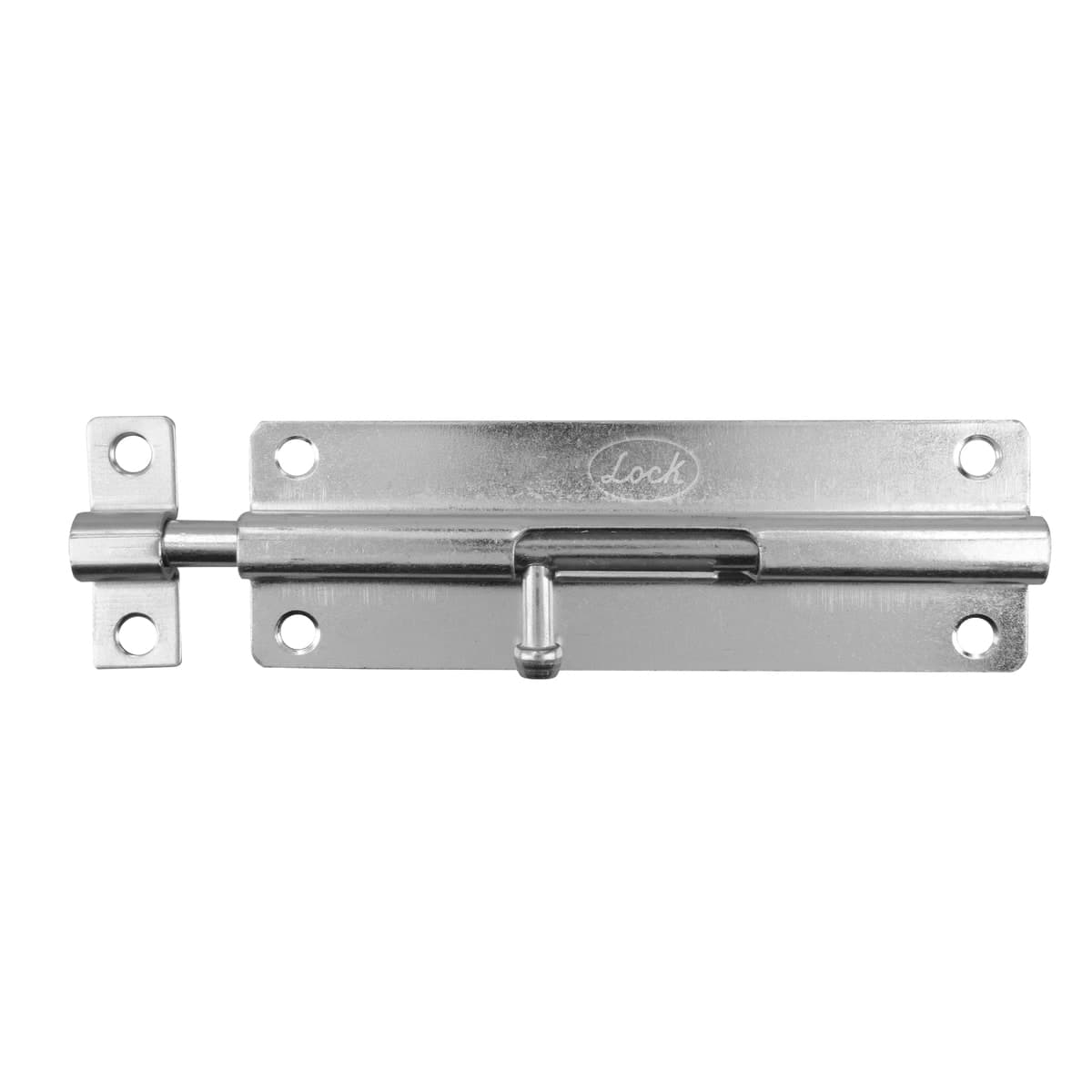 Pasador Sobreponer T/Barril Niquel Satinado 6 CM PABS6 Lock
