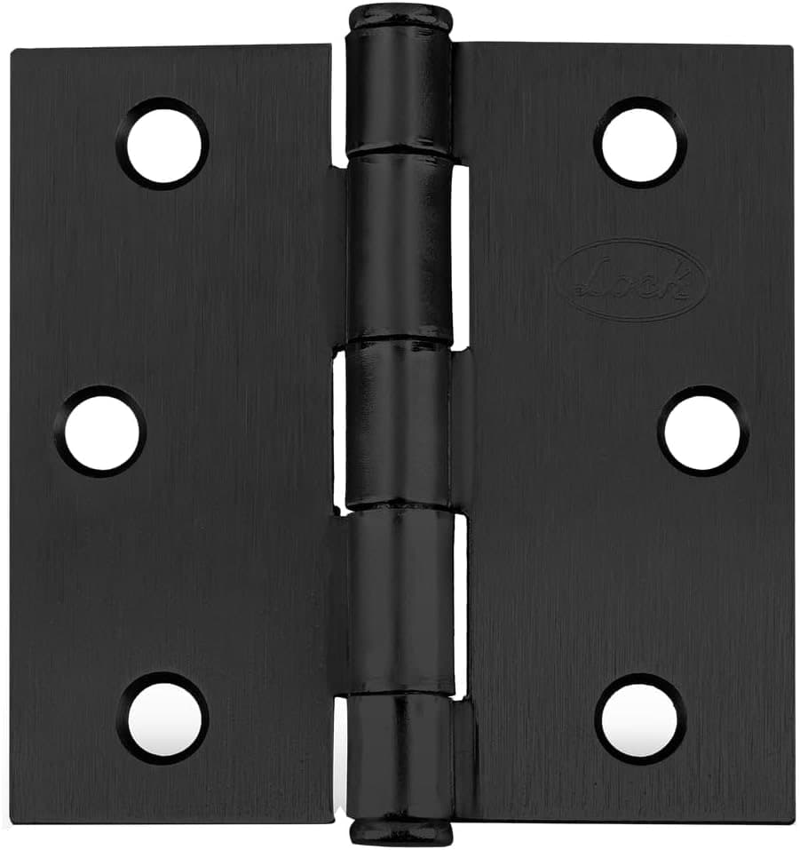 Bisagra Libro Perno Suelto Negra 3" x 3" Lock LBC30B Lock