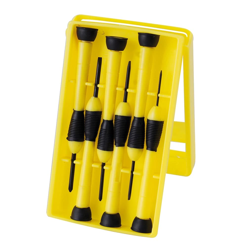 Jgo Desarmadores Plasticos de Joyero 6 Pzs DJY01 Surtek