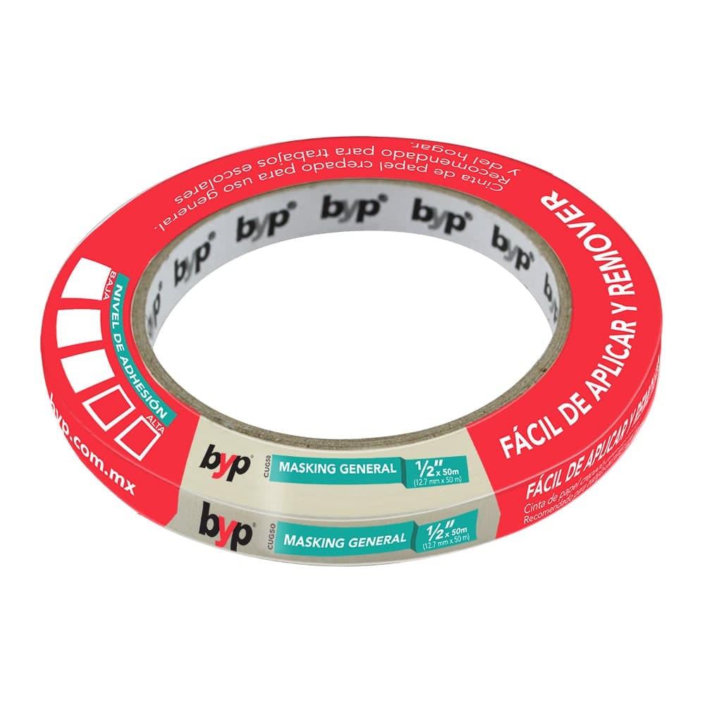 Cinta Masking Tape 1/2" CUG50 BYP