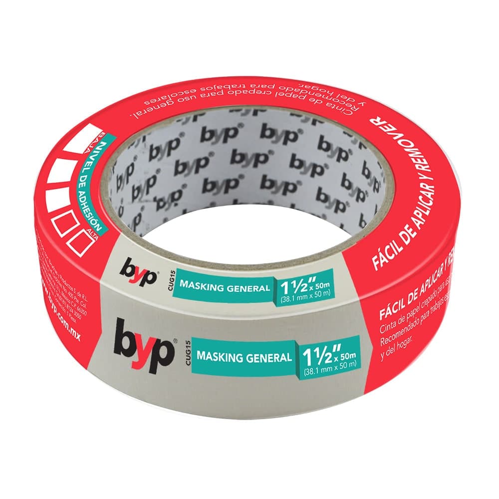 Cinta Masking Tape 1-1/2" CUG15 BYP