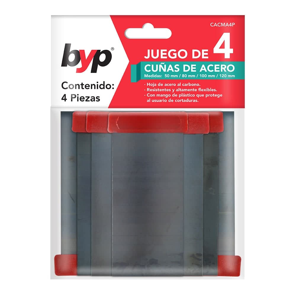 Jgo 4 Lainas Mango Plástico CACMA4P BYP
