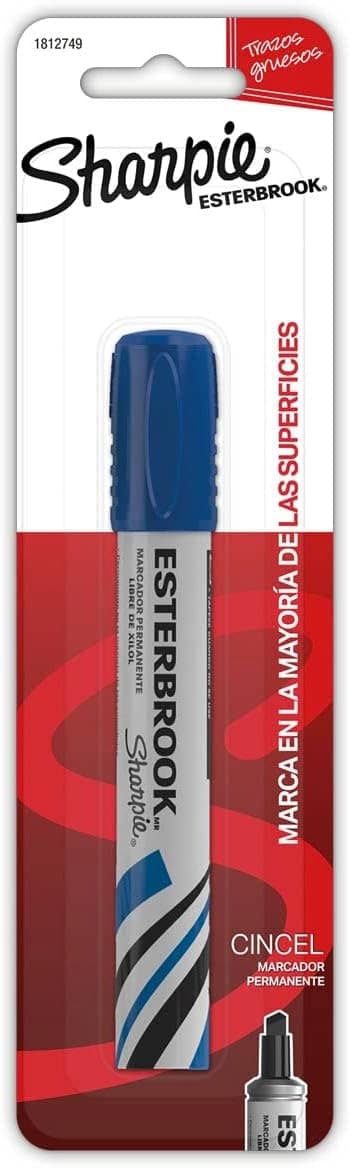 Marcador Permanente Grueso Negro Esterbrook