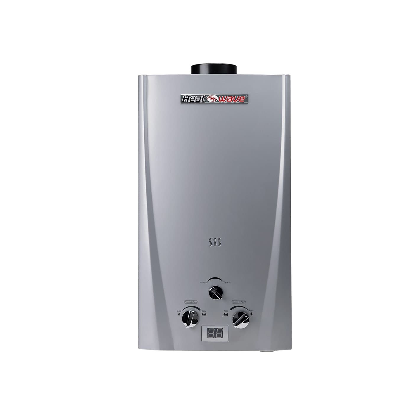 Boiler Paso Instantáneo 13 LT Gas LP 2 Servicios HW-GI13PY Heatwave