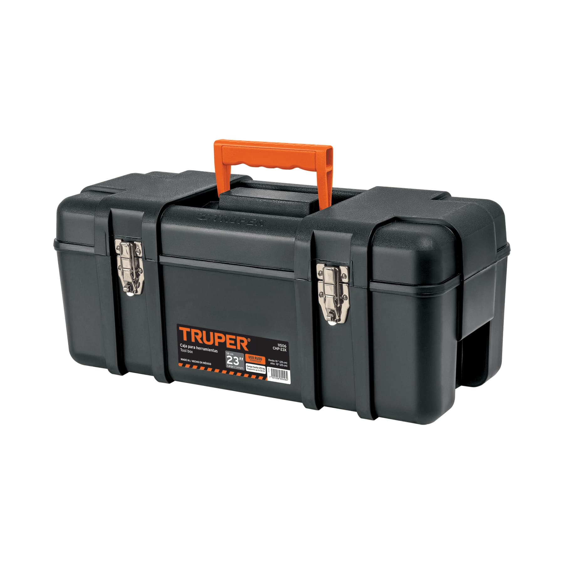 Caja P/Herramientas S/Compartimentos Industrial 23" CHP-23X Truper