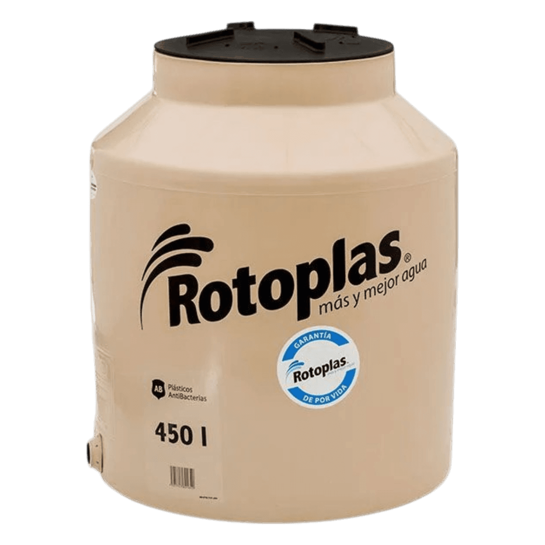 Tinaco Tricapa Beige 450 Ltr C/Accs S/Filtro Rotoplas