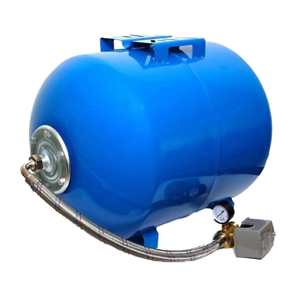 Tanque P/Hidro C/Membrana 21 LT 116 PSI C/Manguera, Manometro, Conexión y Automático TH-24 IGOTO