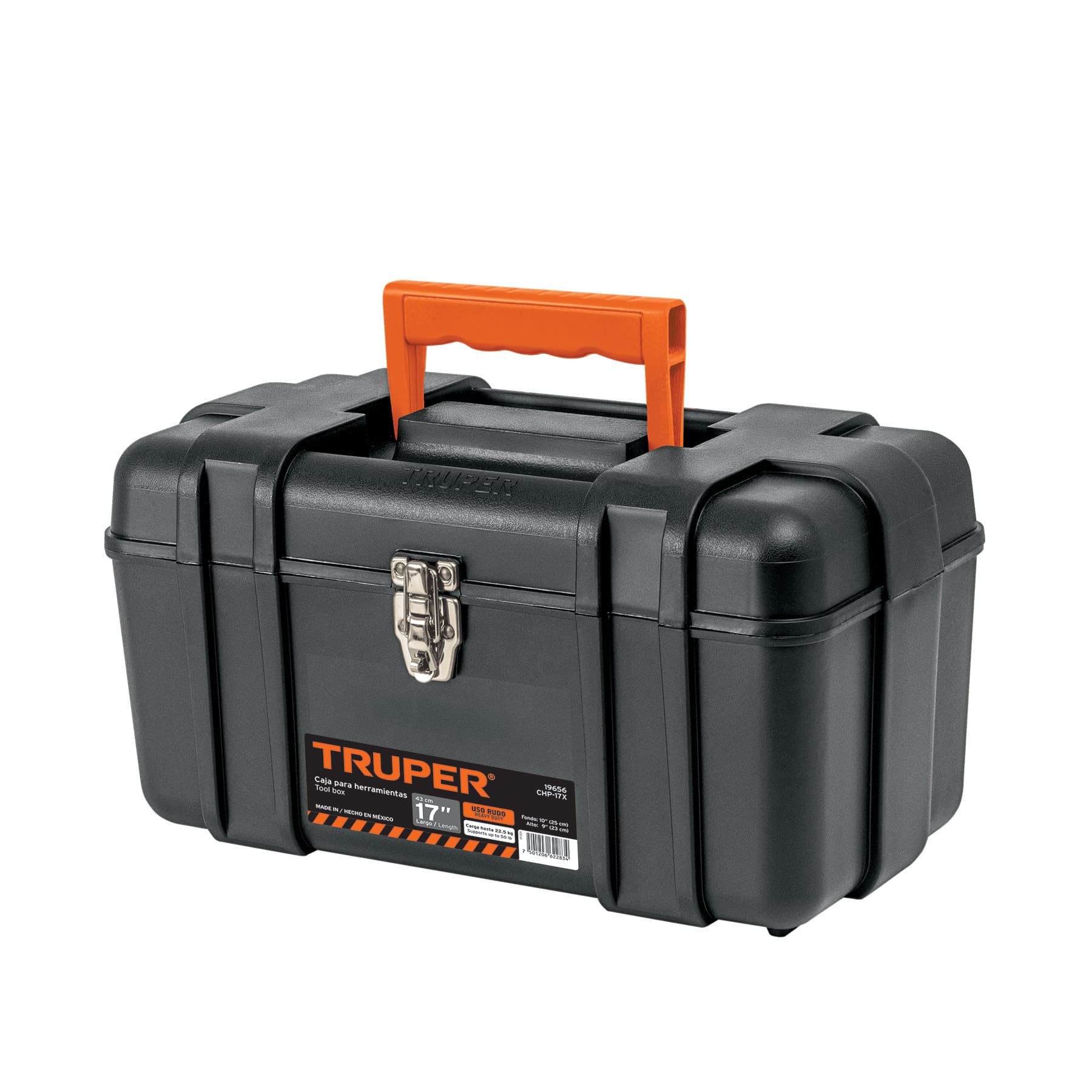Caja P/Herramientas S/Compartimentos Industrial 17" CHP-17X Truper