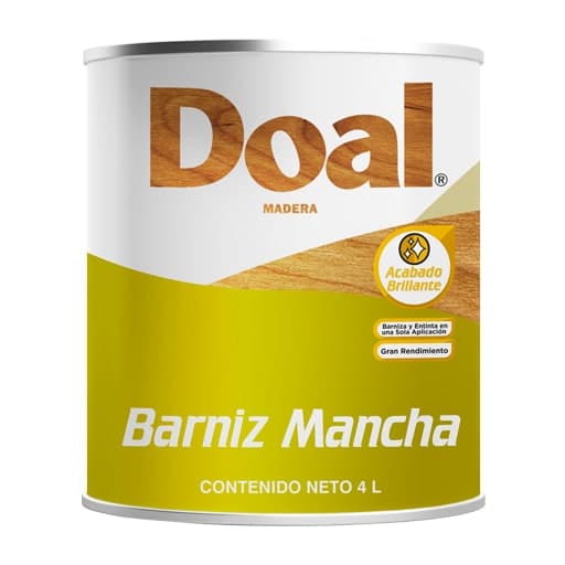 Barniz Mancha Acabado Brillante Nogal 411 1 LT Doal