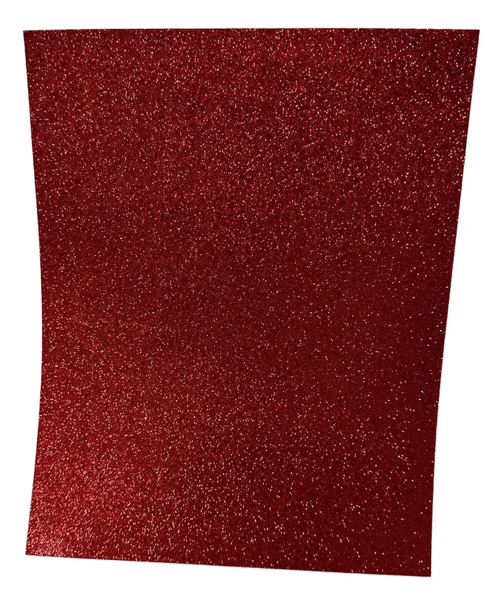 Fomi Carta Diamantado 21 x 27 Rojo