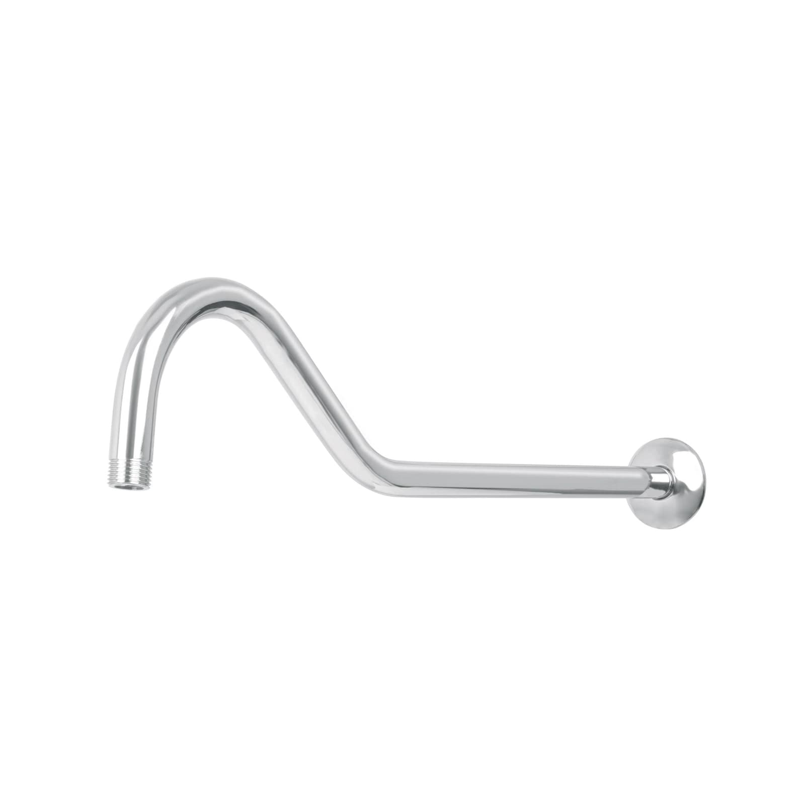 Brazo y Chapeton P/Regadera Tipo Gancho 50 CM Cromo BCH-720 Foset