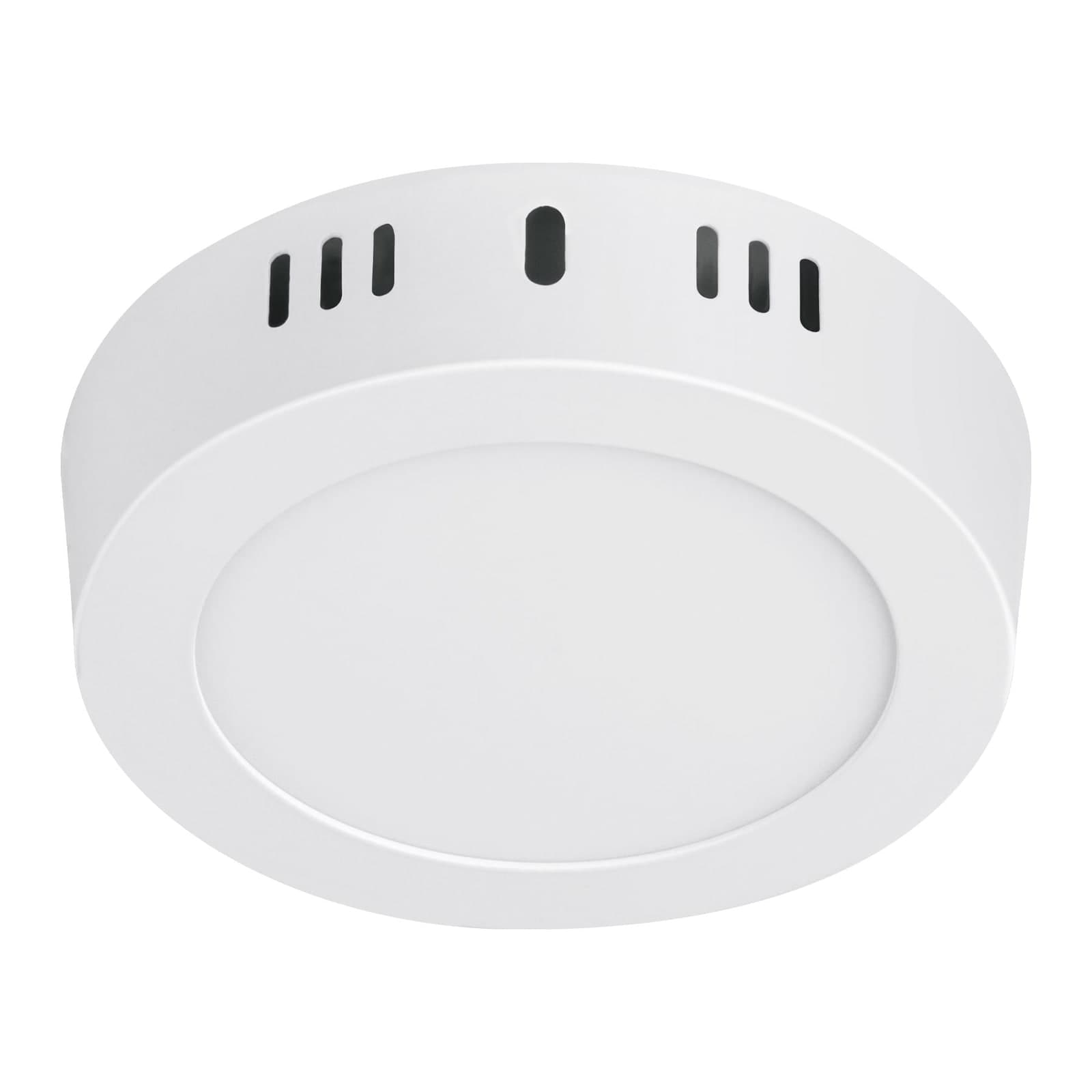 Plafon Redondo Sobreponer 6 W Luz de Dia PLA-203L Volteck