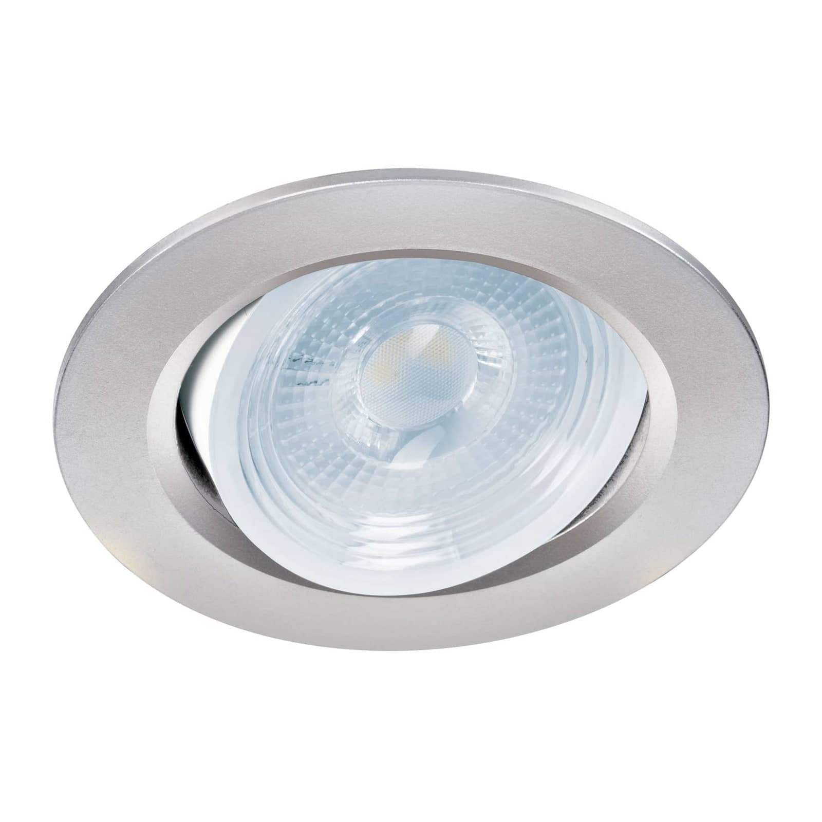 Empotrado Redondo 5 W Plata EMP-105L Volteck